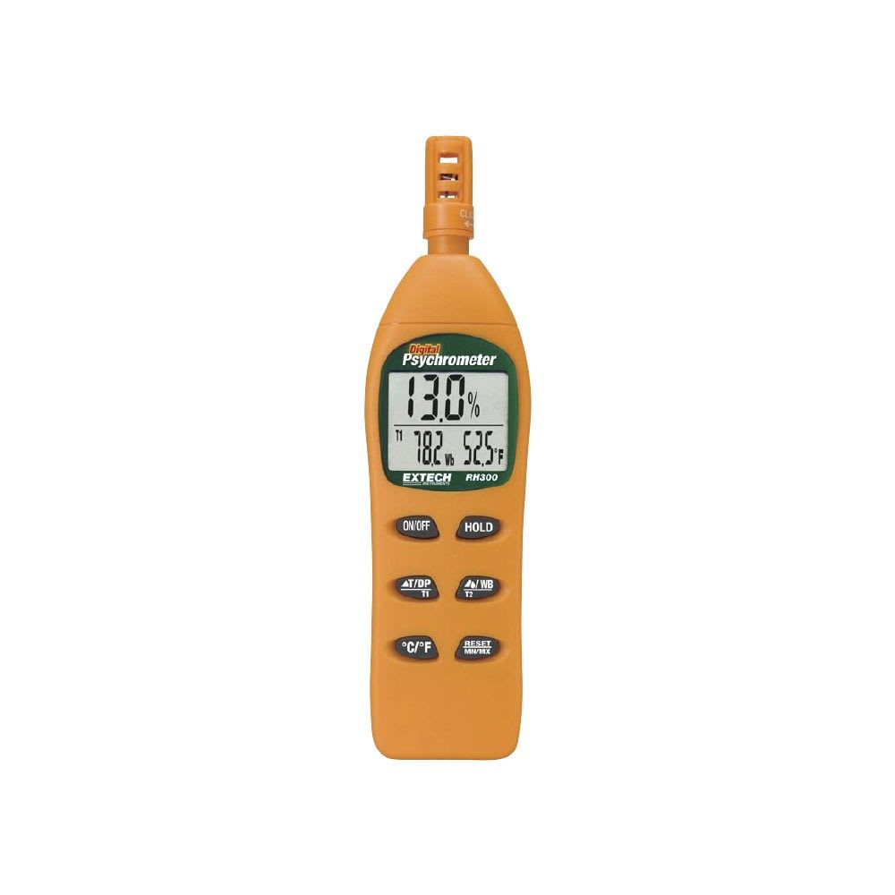 HIGROMETRO DIGITAL -20/70°C RH 10-99% PUNTO DE ROCIO RH300 EXTECH
