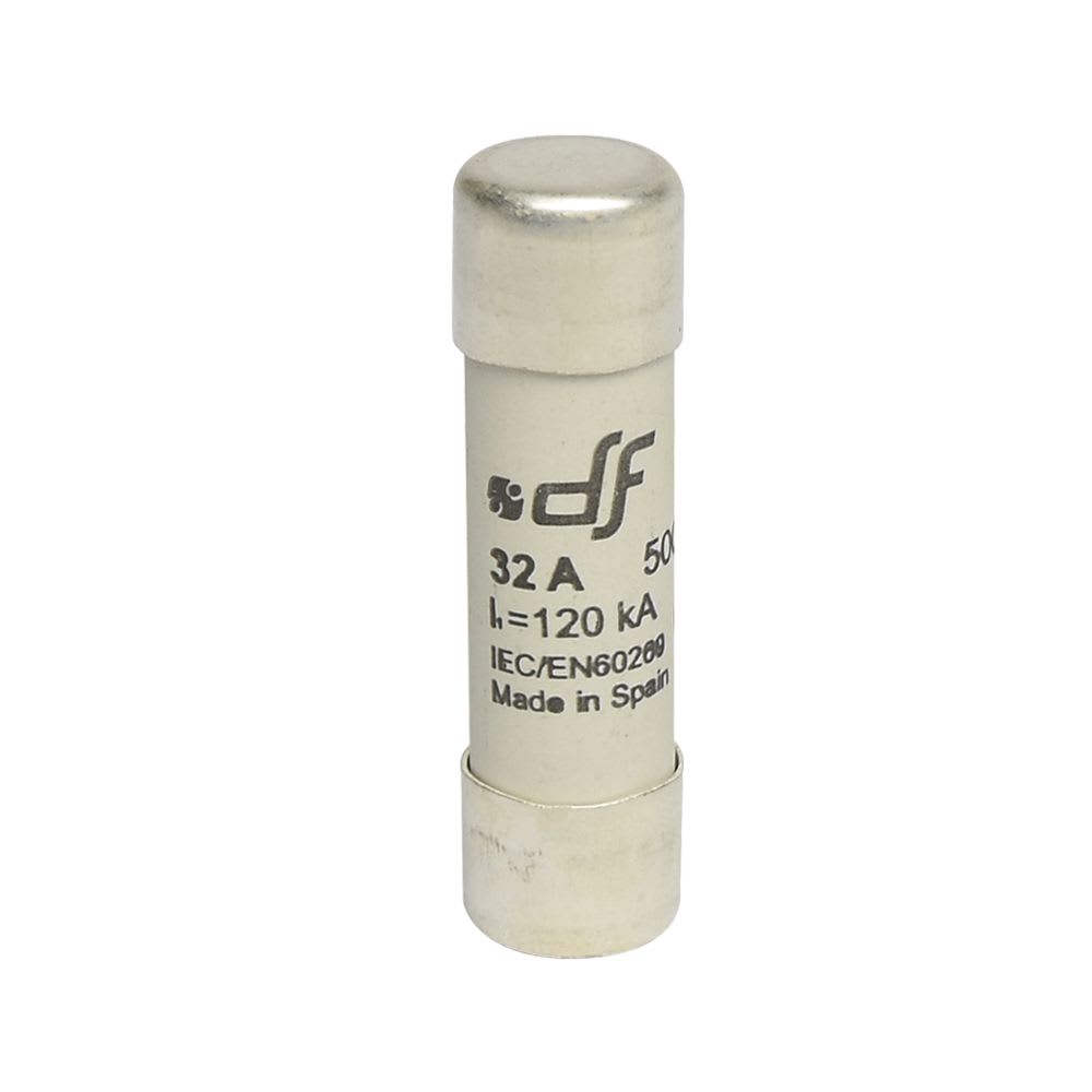 FUSIBLE CARTUCHO 14X51MM INDICADOR GL 32A 500VAC 120KA 421032 DF