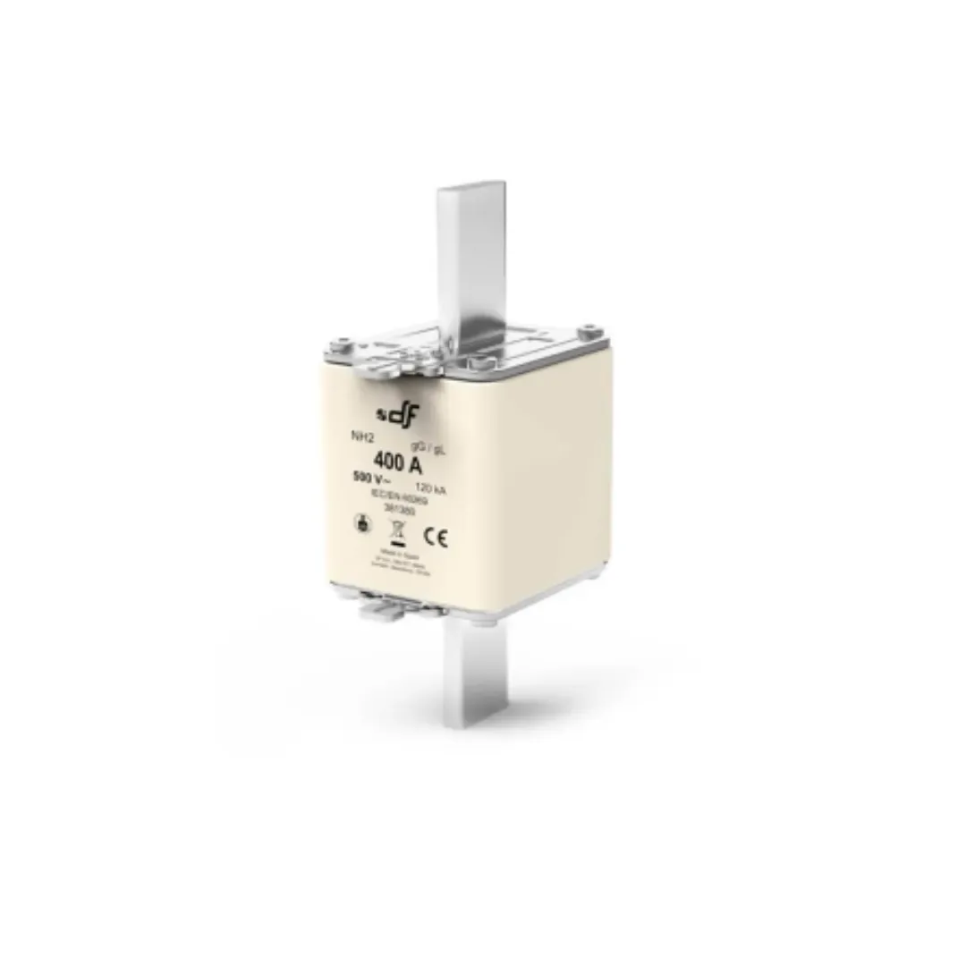 FUSIBLE NH-II 355A 500VAC ICC:120KA CON INDICADOR DE FALLA GL-GG. 381375 DF1