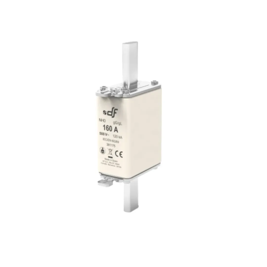 FUSIBLE NH-0 160AX500VAC ICC:120KA C/INDICADOR FALLA GL-GG 381175 DF1