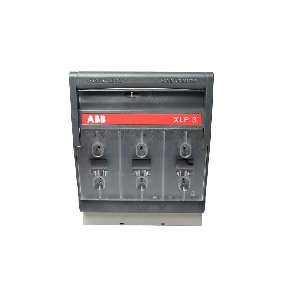 SECCIONADOR PORTAFUSIBLE TRIPOLAR HORIZONTAL 630A-690VAC NH-3 D/TERMOPLASTICO 1SEP101975R0002 ABB