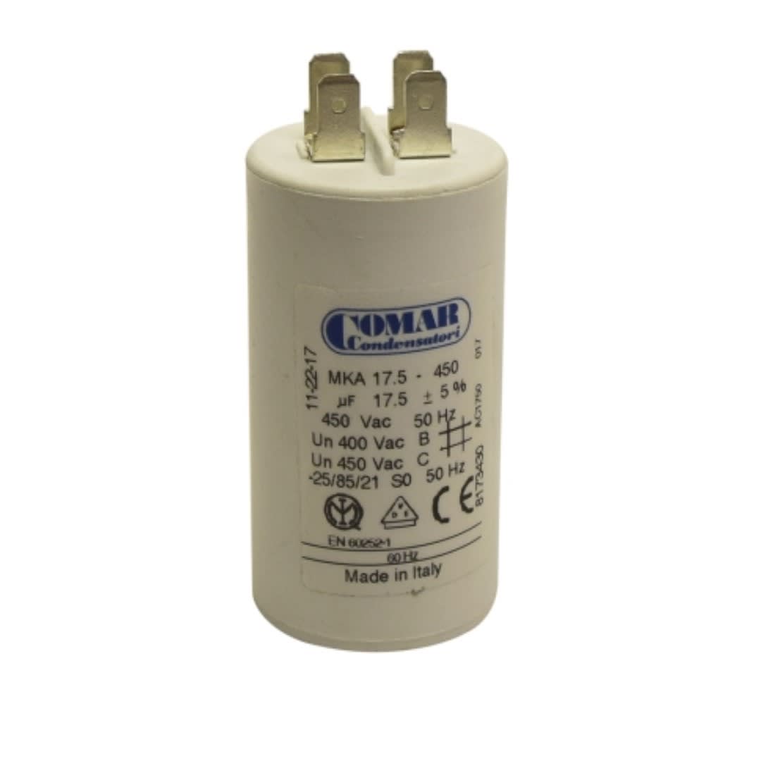 CAPACITOR 17.5MFD 450V 50/60HZ 8173430 COMAR