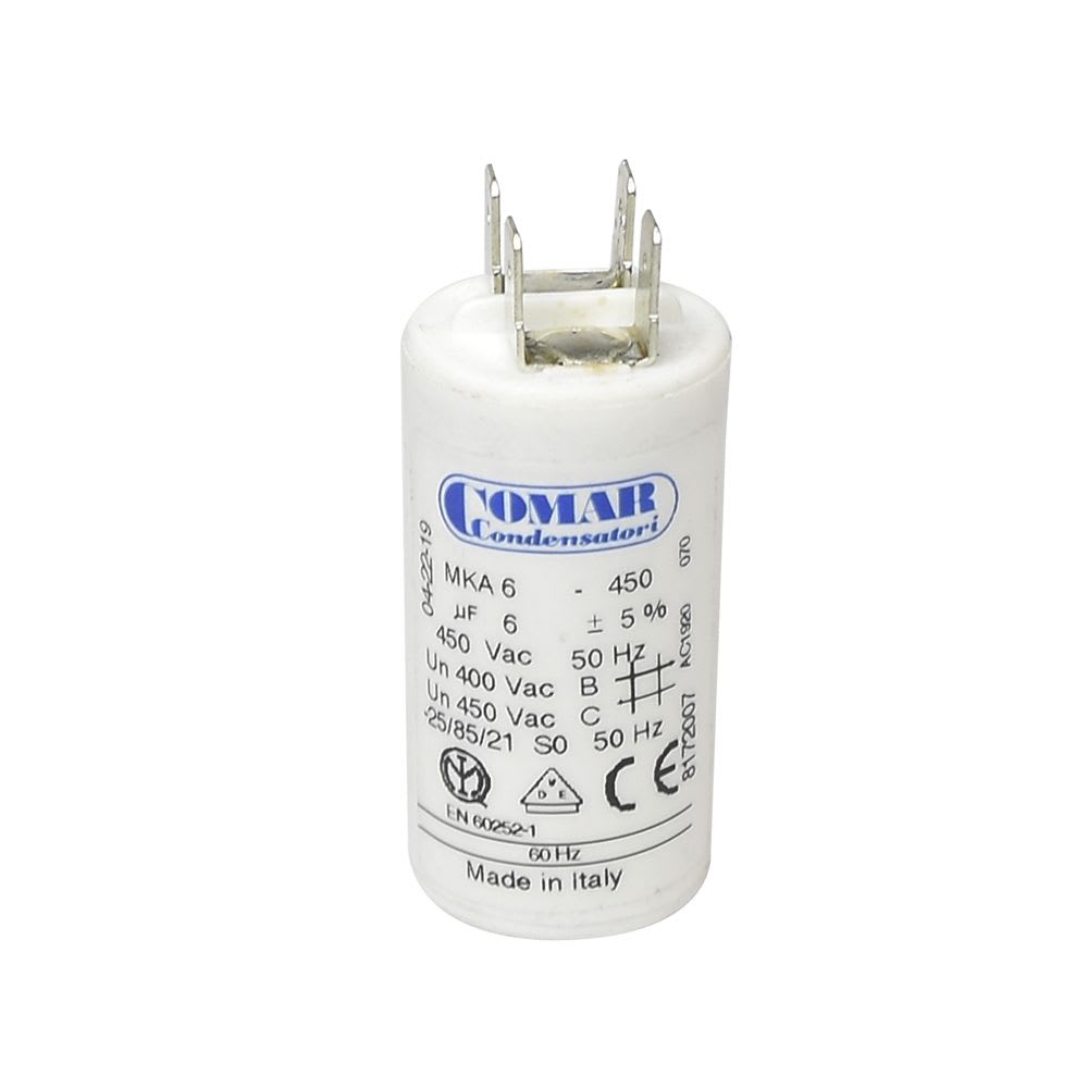 CAPACITOR 6MFD 450V 50/60HZ 8172007 COMAR1