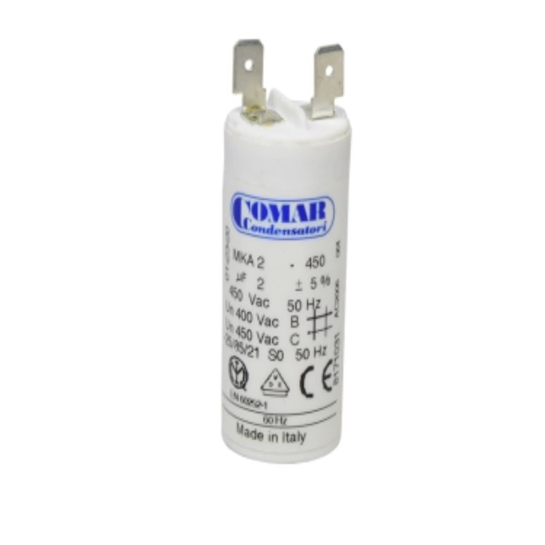 CAPACITOR 2MFD 450V 50/60HZ 8171031 COMAR1