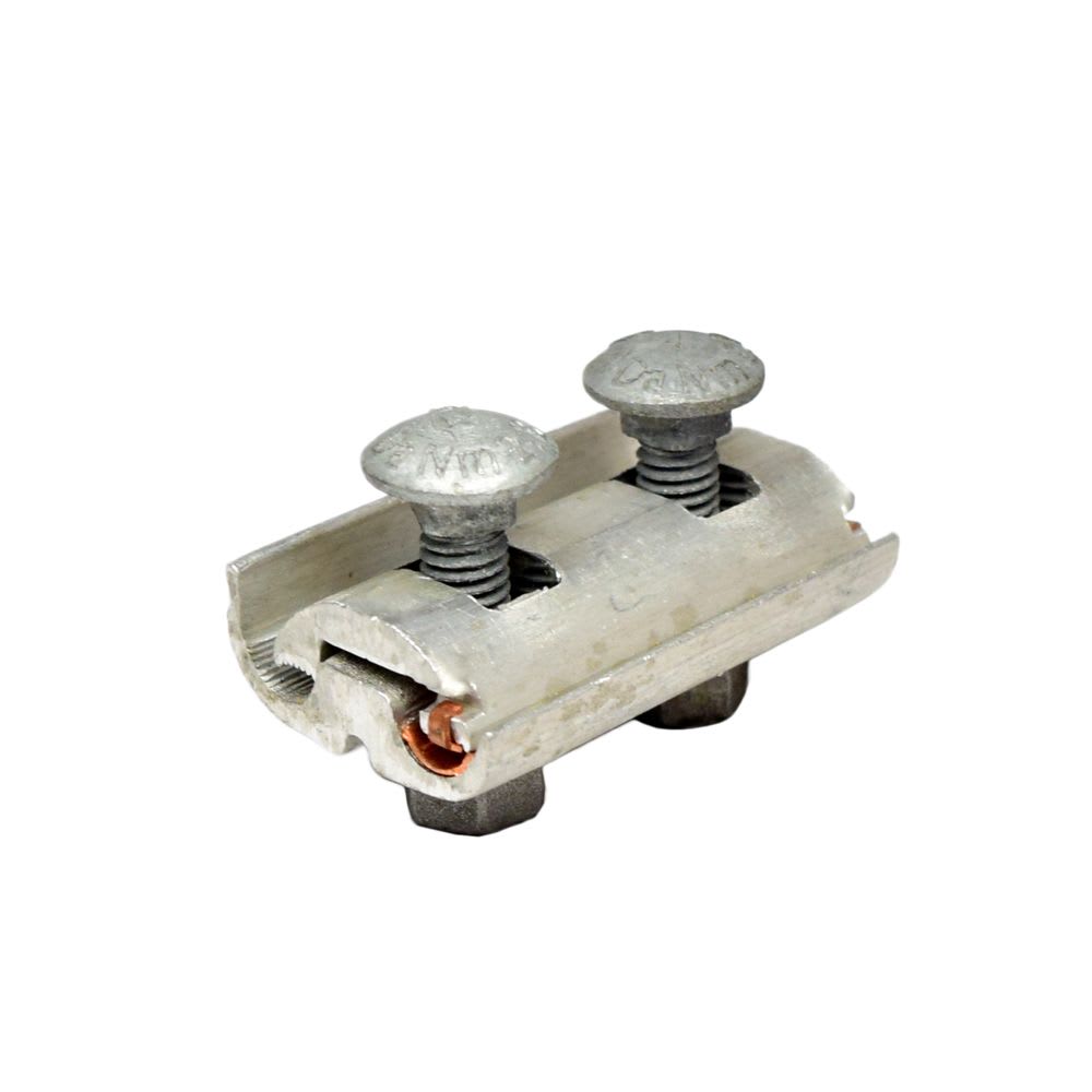 GRAPA PARALELA BIMETALICA 2 PERNOS PARA CABLE HASTA 50MM2 GPAL-44-2B INTELLI