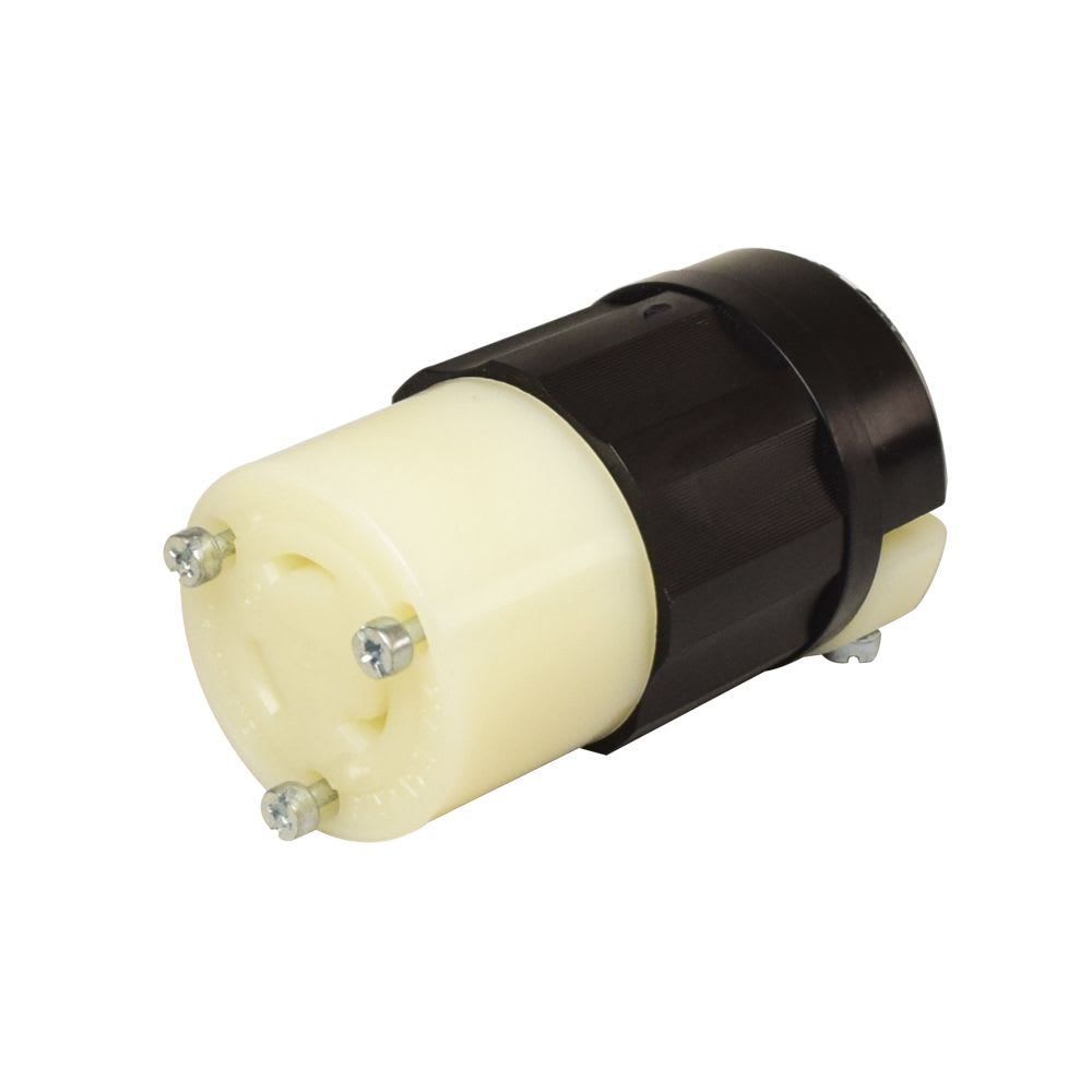 TOMACORRIENTE AEREO DE TORSION 2X30A+T 250V NEMA L6-30R C2623 LEVITON