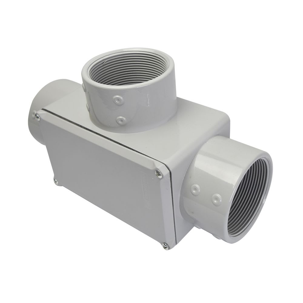 CAJA CONDULET RECTANGULAR TIPO T 2 1/2'' ROSCA BSP 56106/047 TRAMONTINA