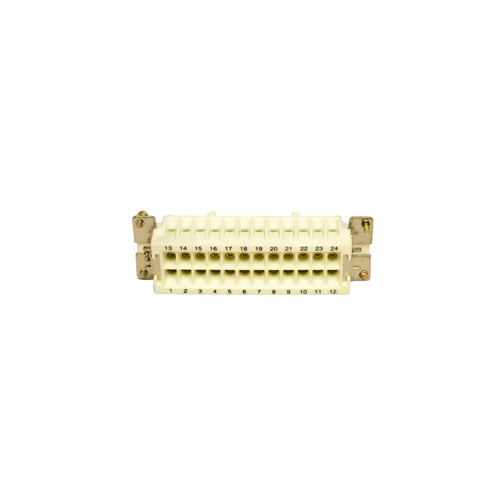 CONECTOR MULTIPOLO HEMBRA 24 POLOS+T 16A 380VAC PBH24F KAP2