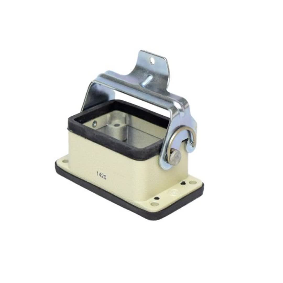 BASE P/CONECTOR MULTIPOLO DE METAL P/EMBUTIR C/1 PALANCA 6 POLOS PB06B KAP1