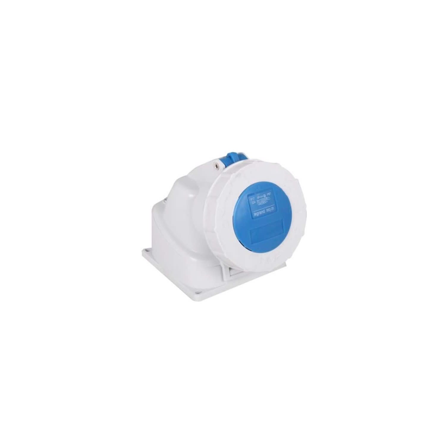 TOMACORRIENTE P/ADOSAR INDUSTRIAL 2X32A+T 250V IP67 6H TEMPRA 55323 LEGRAND