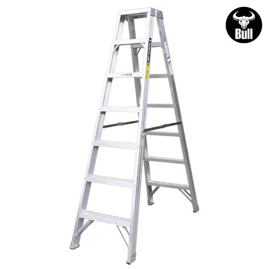 ESCALERA ALUMINIO TIJERA DOBLE ACCESO 7 PASOS 150KG 2.13M ATD150-7IA AMERICAN BULL3