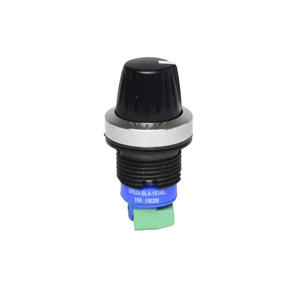 CABEZA PARA POTENCIOMETRO 10KOHM PLASTICO CROMADO 1SFA611410R3106 ABB