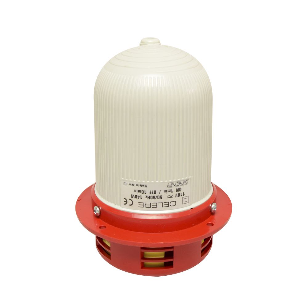 SIRENA ELECTROMECANICA CELERE 110VAC/DC 104DB IP43 42023 SIRENA2