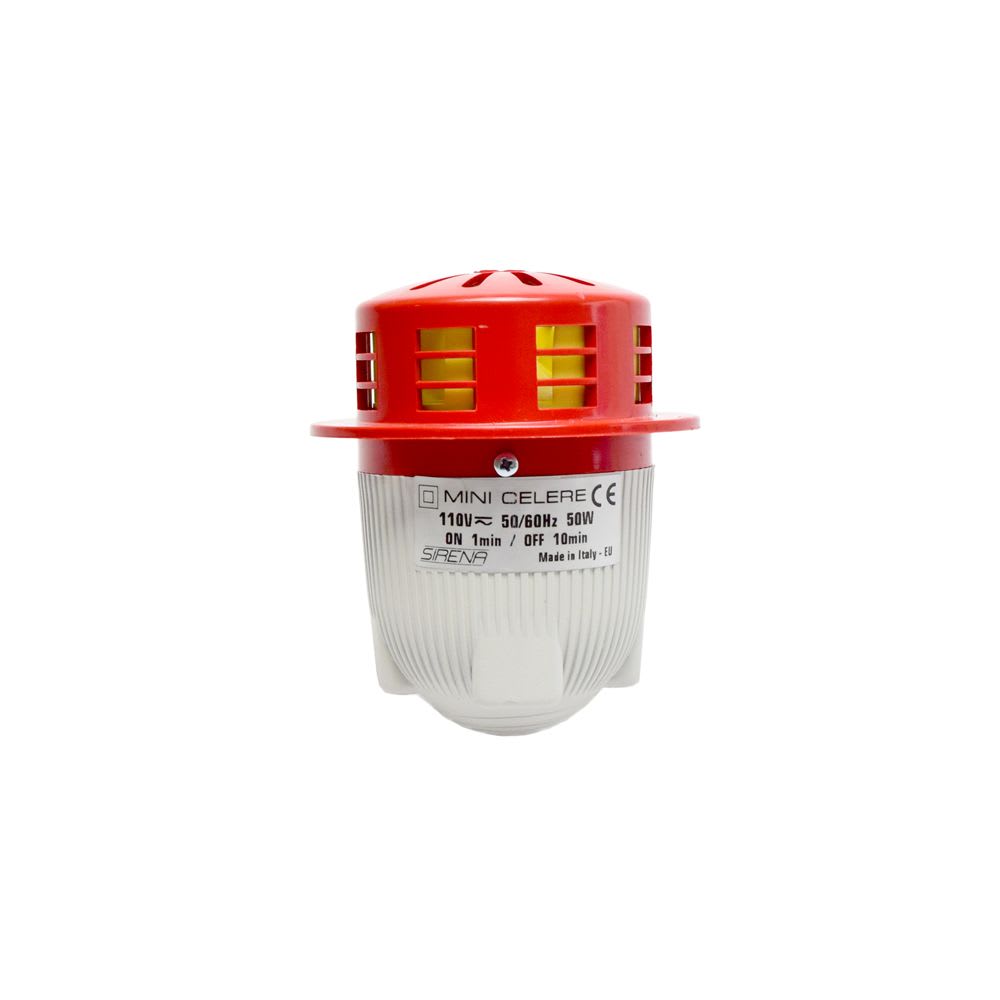 SIRENA ELECTROMECANICA MINI CELERE 110VAC/DC 97DB IP43 42003 SIRENA1