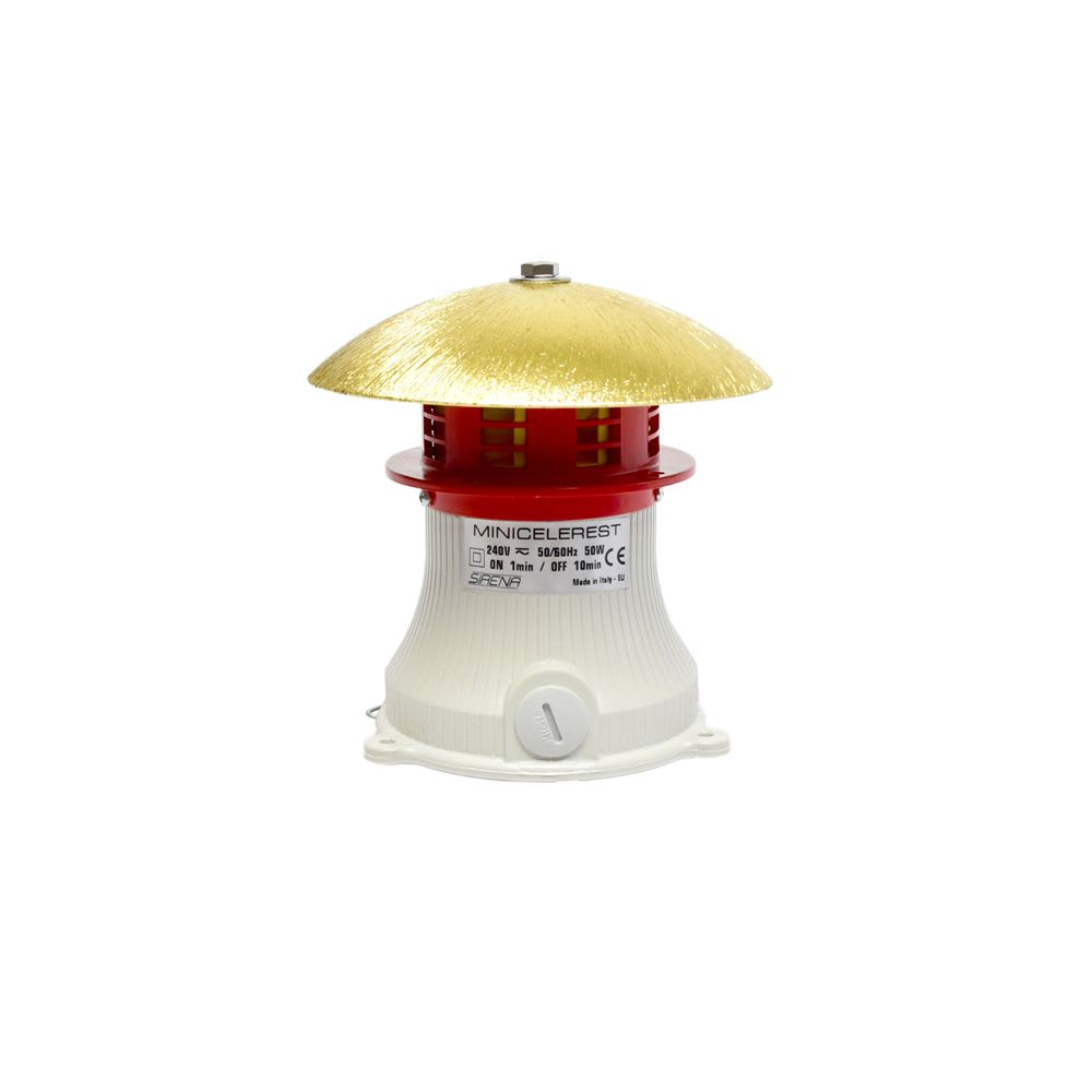 SIRENA ELECTROMECANICA MINI CELEREST 240VAC/DC 97DB IP44 42065 SIRENA