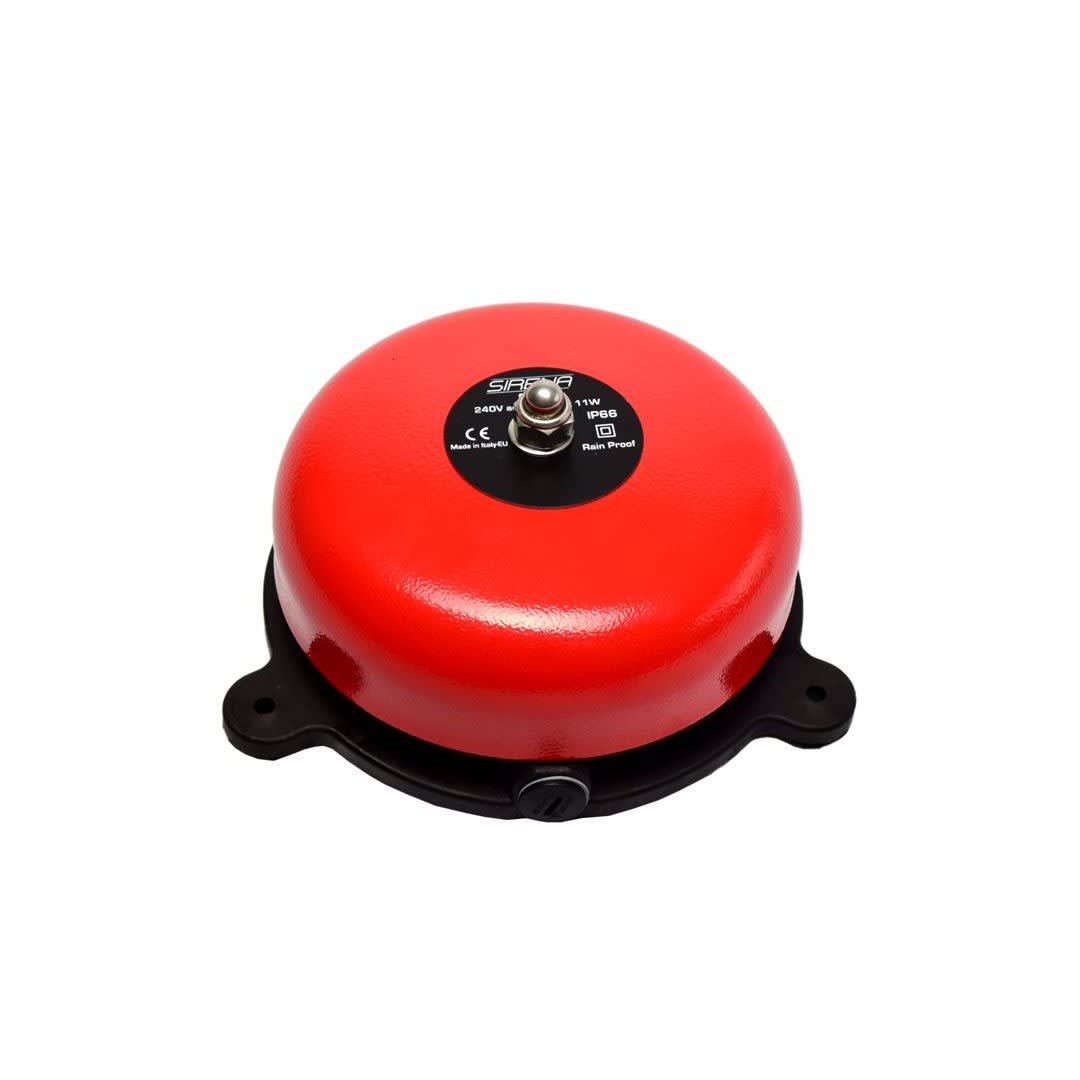 TIMBRE INDUSTRIAL 240VAC 100DB IP66 ROJO-SIAD-165-R 54206 SIRENA1