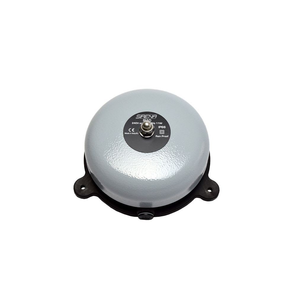 TIMBRE INDUSTRIAL 240VAC 98DB IP66 GRIS-SIAD-165 54213 SIRENA