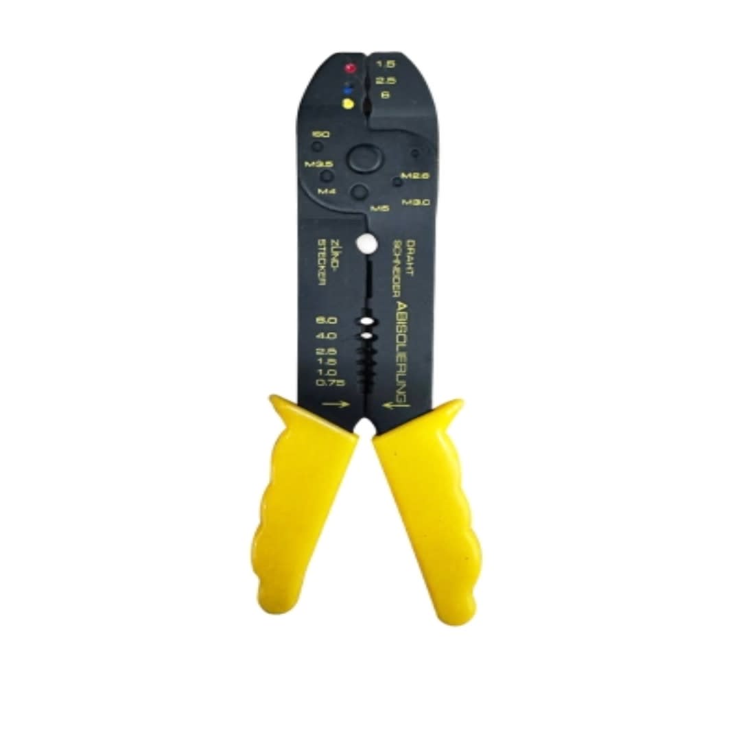 PRENSA TERMINAL MANUAL DE 1.5-4MM MANGO AMARILLO AISLADO 8 K1170X KURT HAUFE