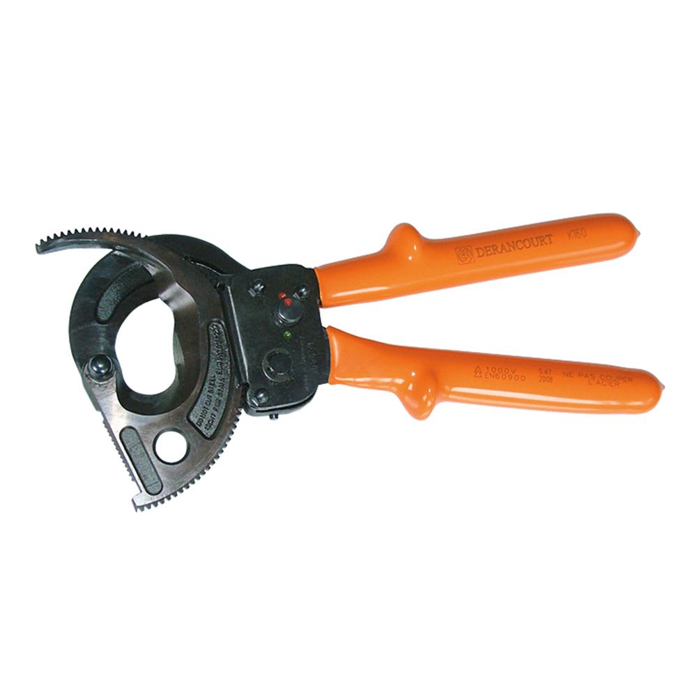 ALICATE CORTA CABLE D/CREMALLERA 750MM2 (CU) L=345MM KT60 DERANCOURT