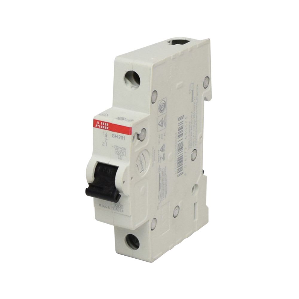 INTERRUPTOR TERMOMAGNETICO 1X10A 6KA 230/400V TIPO C DIN 2CDS211001R0104 ABB