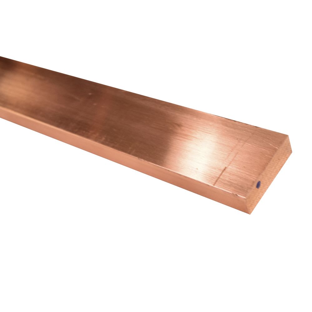 PLATINA DE COBRE DURO DESNUDO 10X30MM 6MTS PLCD TECNOFIL