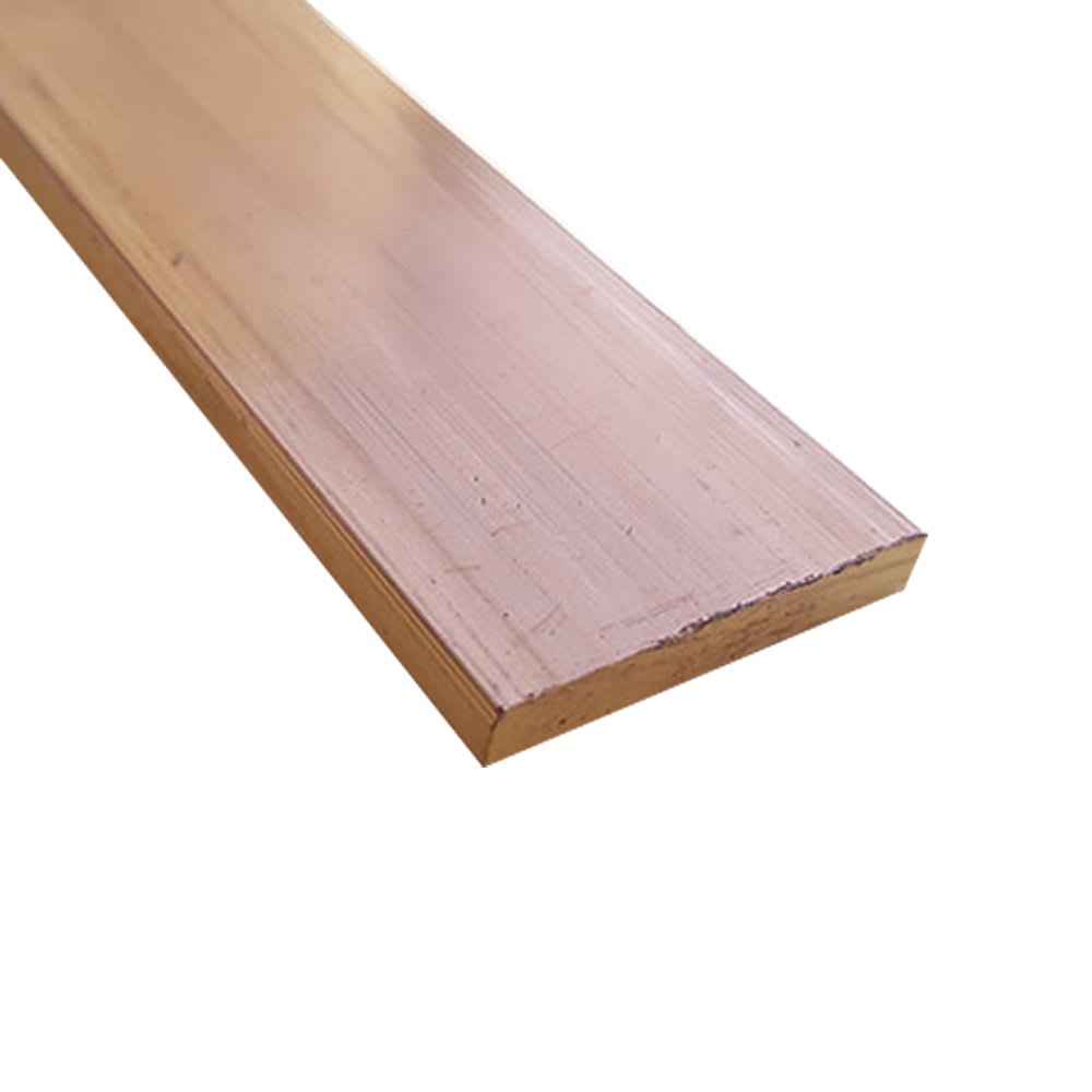 PLATINA DE COBRE DURO DESNUDO 10X50MM 6MTS PLCD TECNOFIL