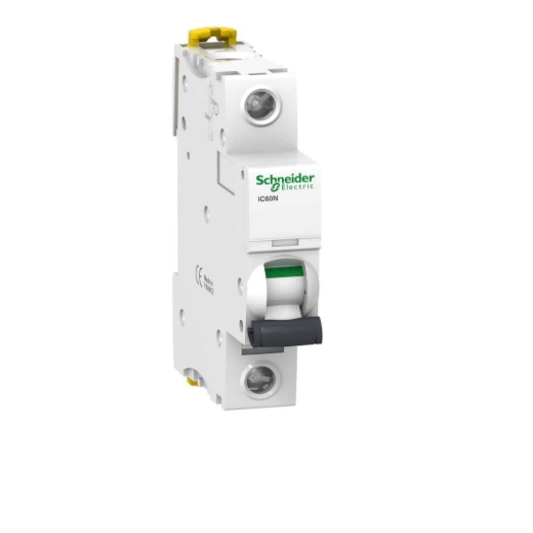 INTERRUPTOR TERMOMAGNETICO 1X32A 20/10/3KA 127/230/415V TIPO C IC60N DIN A9F74132 SCHNEIDER ELECTRIC1