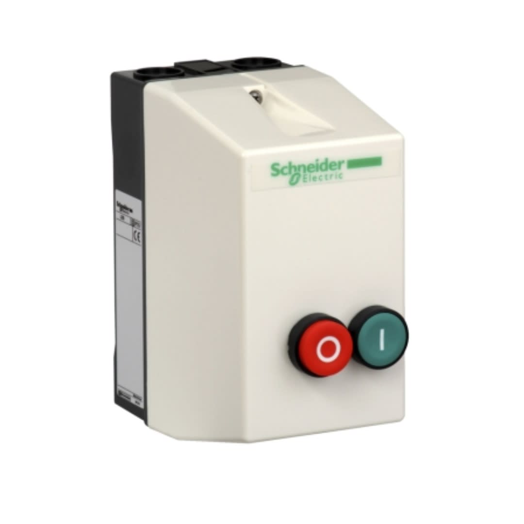 ARRANCADOR DIRECTO COMPACTO 12A BOBINA DE CONTACTOR 220VAC S/RELE IP65 LE1D12M7 SCHNEIDER ELECTRIC