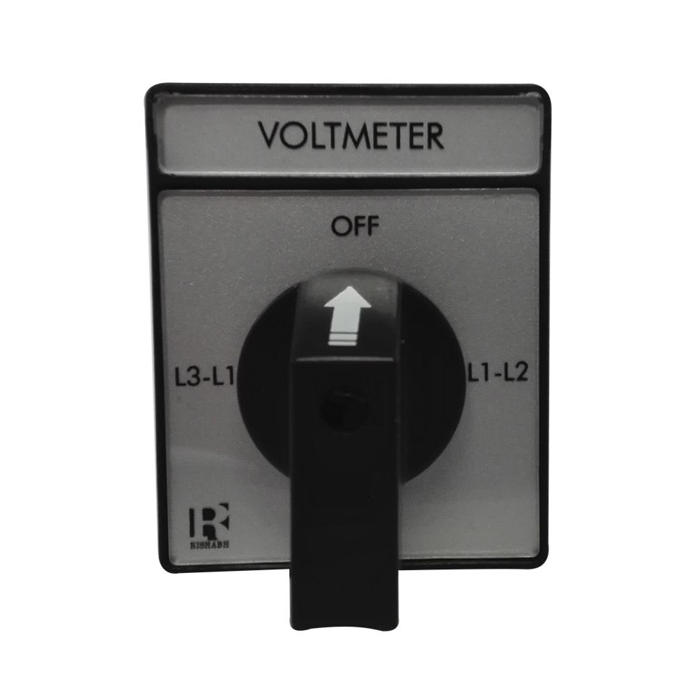 CONMUTADOR VOLTIMETRO OFF-FASE/FASE 10A CST4B94TXXOFA001 RISHABH