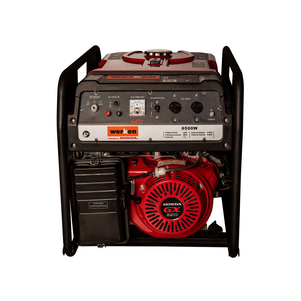 GENERADOR DE ENERGIA 6500W MOTOR HONDA WERKEN