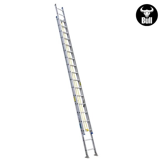 ESCALERA ALUMINIO TELESCOPICA 36 PASOS 102KG 9.70M ATT102-36II AMERICAN BULL2