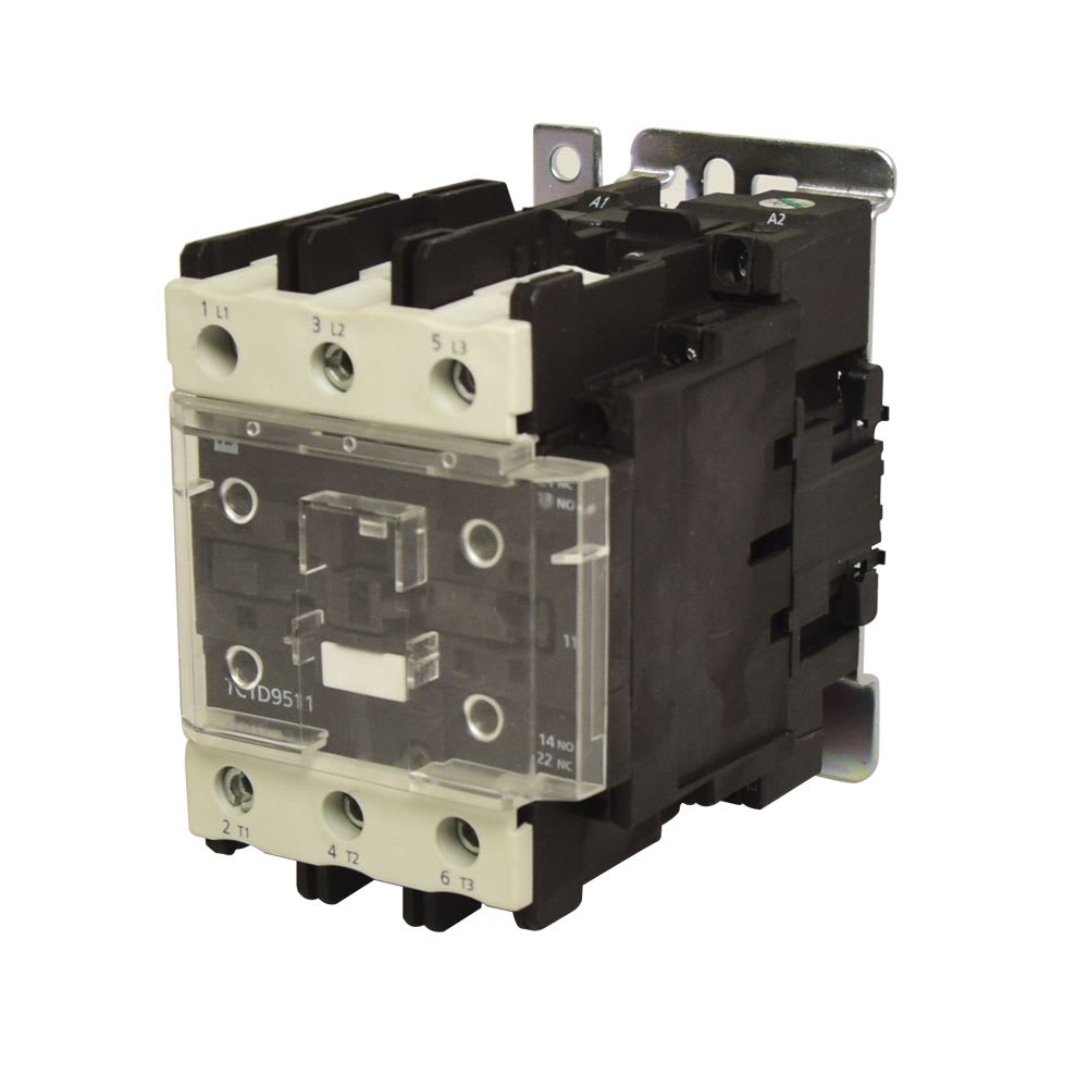 CONTACTOR 95A(AC3) 125A(AC1) 690V 3P 1NA+1NC 220VAC TC1D9511M6 TC