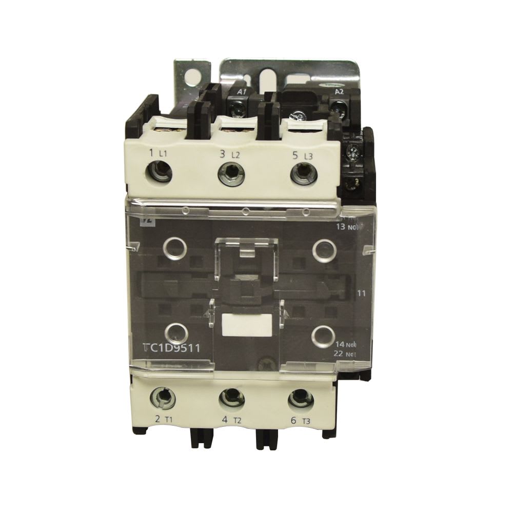 CONTACTOR 95A(AC3) 125A(AC1) 690V 3P 1NA+1NC 220VAC TC1D9511M6 TC2