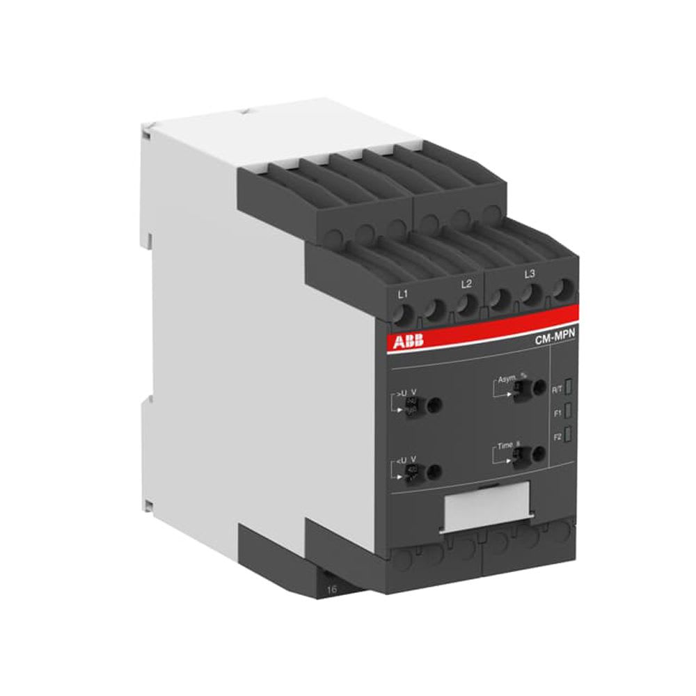 RELE DE MÍNIMA Y MAXIMA TENSION: FALTA DE FASE; DESBALANCE DE FASES TRIFASICO 350-580V 1SVR750487R8300 ABB1