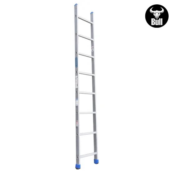 ESCALERA ALUMINIO TIPO ARRIMO 8 PASOS 150KG 2.44M AA150-8IA AMERICAN BULL3