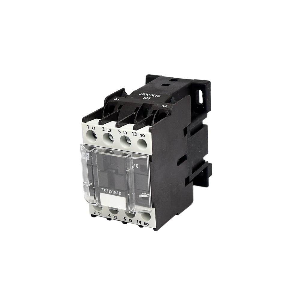 CONTACTOR 18A(AC3) 32A(AC1) 690V 3P 1NA 220VAC TC1-D1810M6 TC1