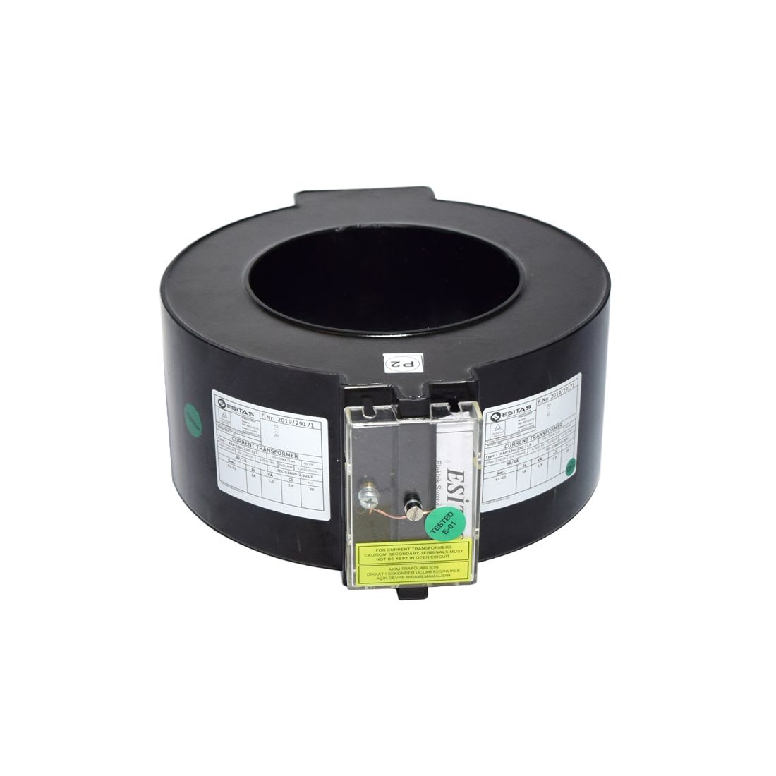 TRANSFORMADOR D/CORRIENTE TOROIDAL 50/1A 5P20 1.5VA 0.72KV KAP-150/250-115 ESITAS