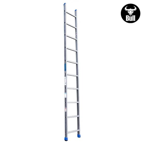 ESCALERA ALUMINIO TIPO ARRIMO 10 PASOS 150KG 3.05M AA150-10IA AMERICAN BULL3