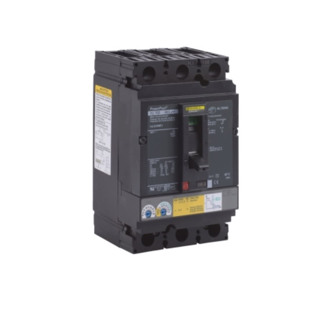 INTERRUPTOR TERMOMAG REGULABLE 3X100A 25KA 600V MICROLOGIC LSI NEMA HJL36100M73 SCHNEIDER ELECTRIC1