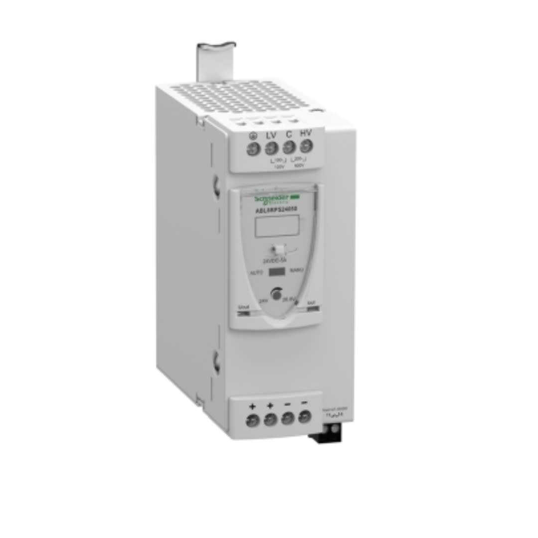 FUENTE DE ALIMENTACION 200-500VAC SALIDA 24V 5A ABL8RPS24050 SCHNEIDER ELECTRIC