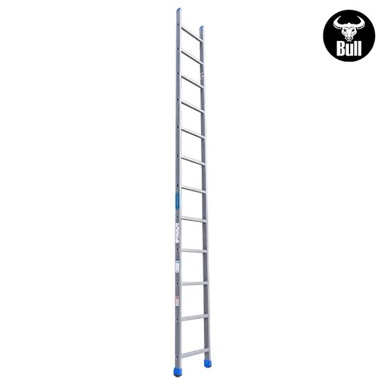 ESCALERA ALUMINIO TIPO ARRIMO 12 PASOS 150KG 3.66M AA150-12IA AMERICAN BULL3