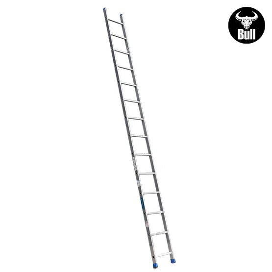 ESCALERA ALUMINIO TIPO ARRIMO 14 PASOS 150KG 4.27M AA150-14IA AMERICAN BULL2