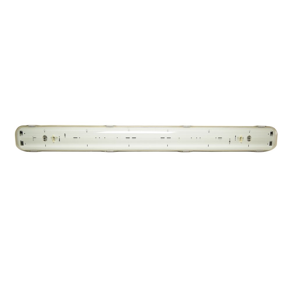 LUMINARIA HERMETICA POLICARBONATO 2X36W IP65 S/EQUIPO C/SOCKET ESTANDAR/AF YH4236T A/F PROMELUX