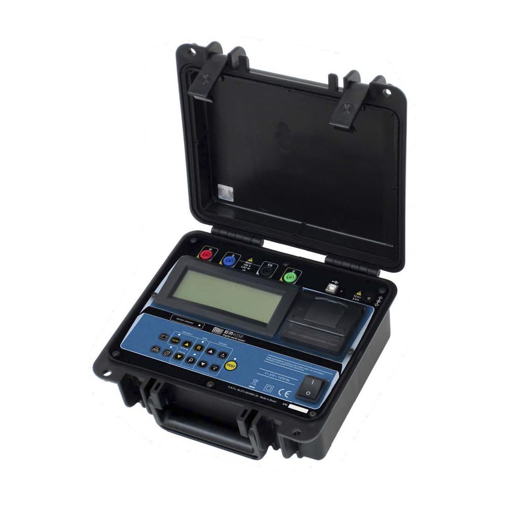 TELUROMETRO DIGITAL EM4058 CON IMPRESORA EM-4058 MEGABRAS