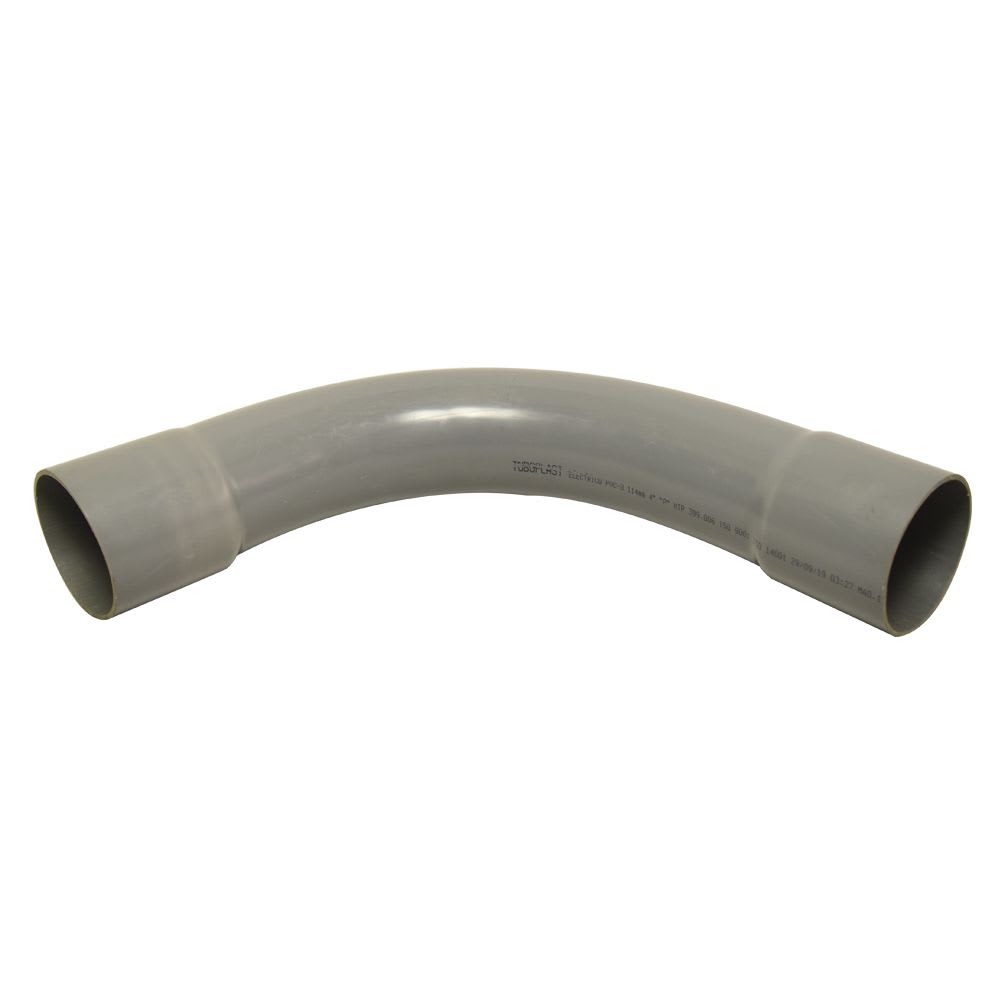 CURVA PVC SAP 4'' X 90° TUBOPLAST1