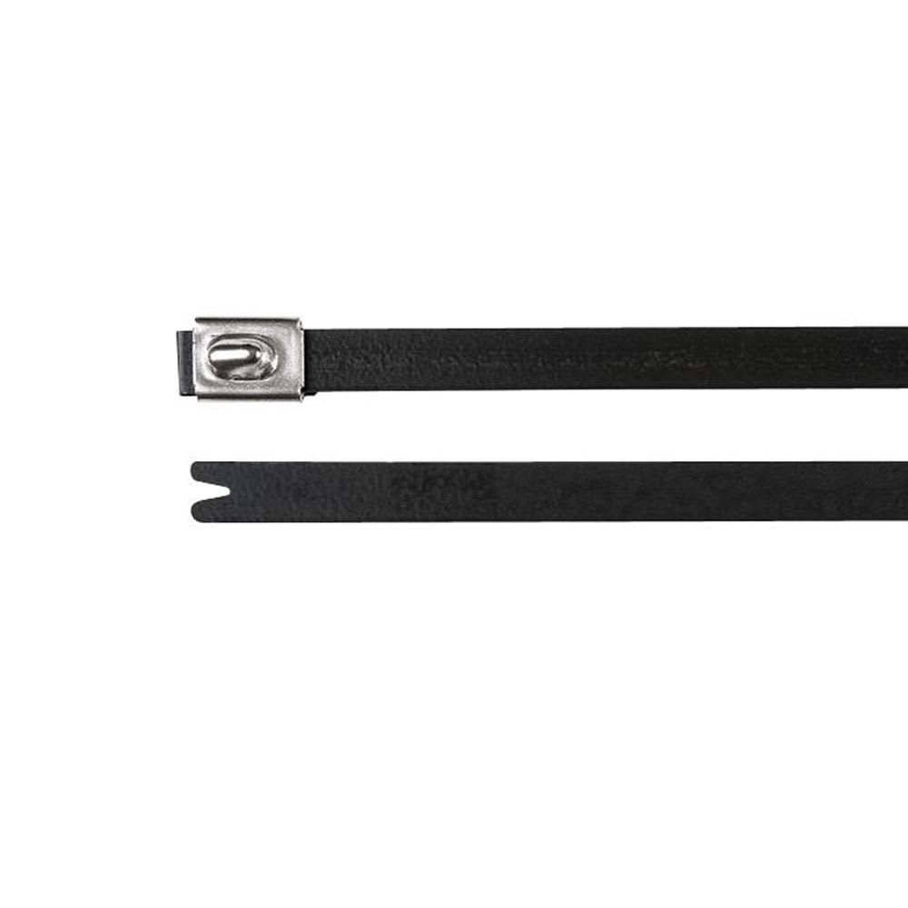 CINTA DE ACERO INOXIDABLE EPOXI 4.6MM L=201MM SS316 X100UND 111-00289 HELLERMANNTYTON