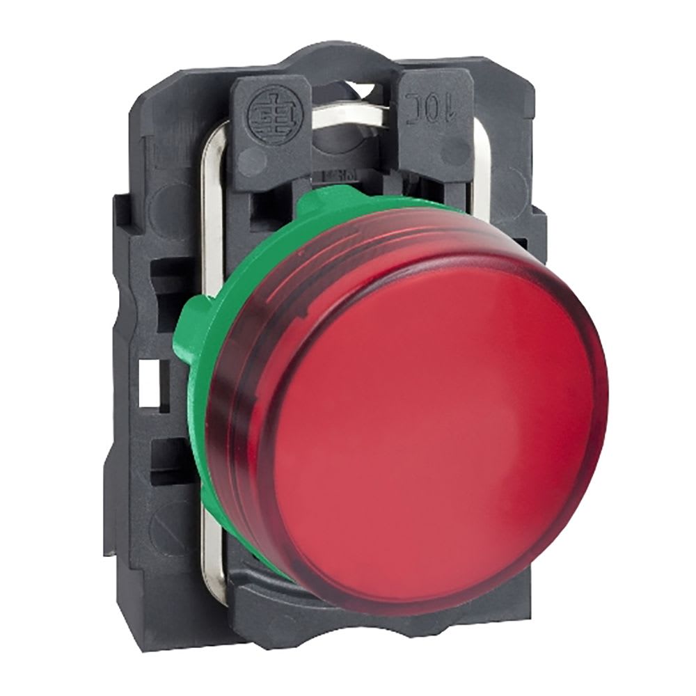 LUZ PILOTO ROJO CON LED 230/240VAC 22MM PLASTICO XB5AVM4 SCHNEIDER ELECTRIC