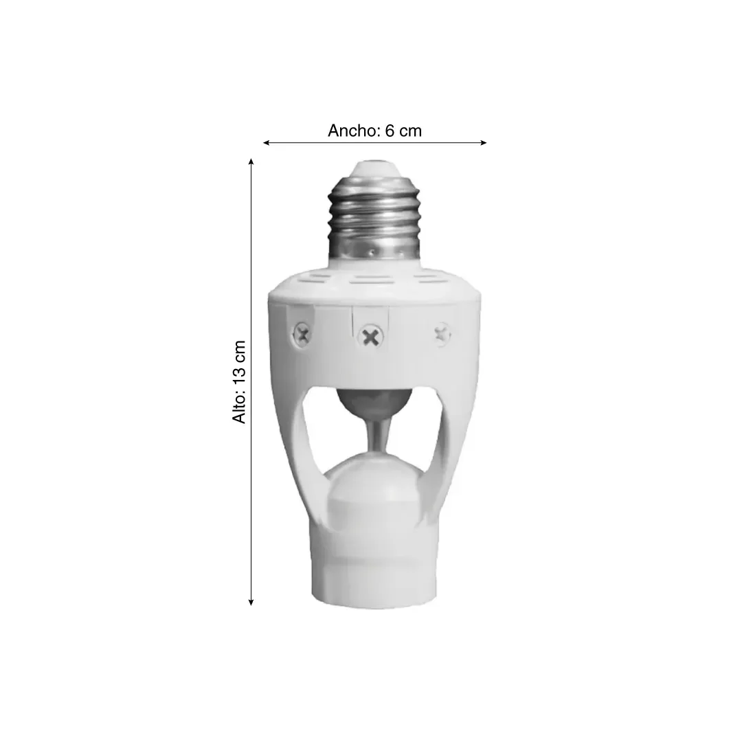 SENSOR DE MOVIMIENTO TIPO SOCKET FLH02 BLANCO WERKEN2