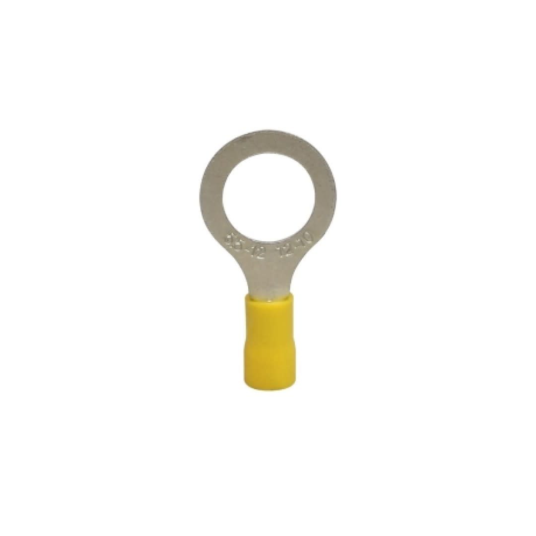 TERMINAL ANILLO AISLADO 10-12AWG 3/8 (10.5MM) AMARILLO X 100UN RV 5.5-10 KESS