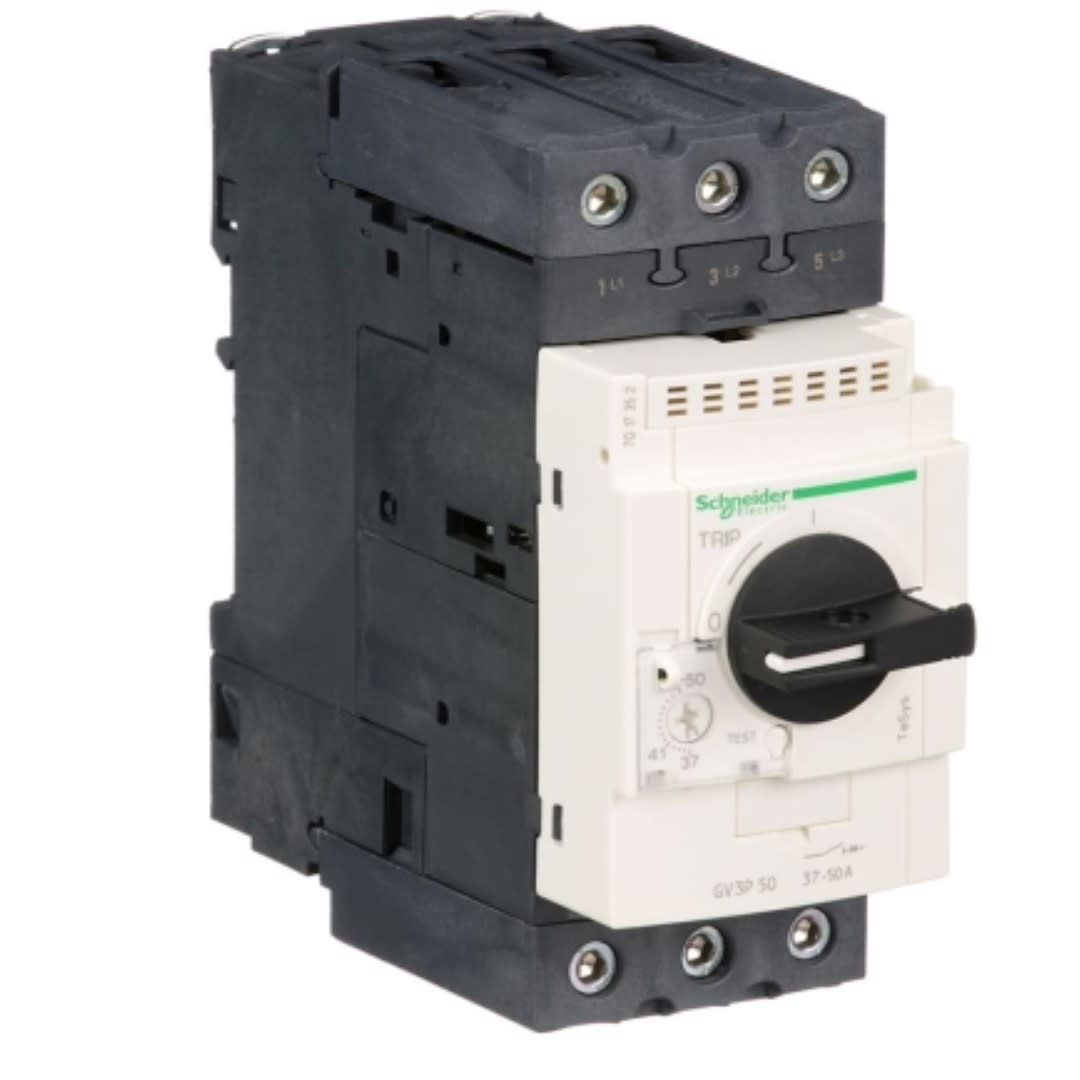 GUARDAMOTOR REGULABLE 37-50A 100KA 690VAC TIPO P GV3P50 SCHNEIDER ELECTRIC1